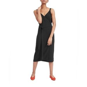 Everlane The Japanese GoWeave Tank Wrap Dress